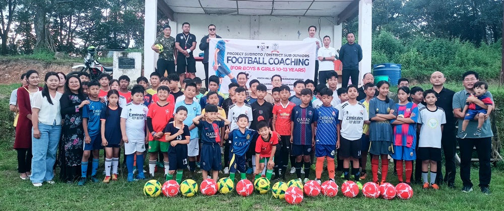 Week-long football camp kicks off in Kohima